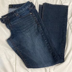 Express Jeans Barely Boot Zelda Ultra Low Rise size 6s